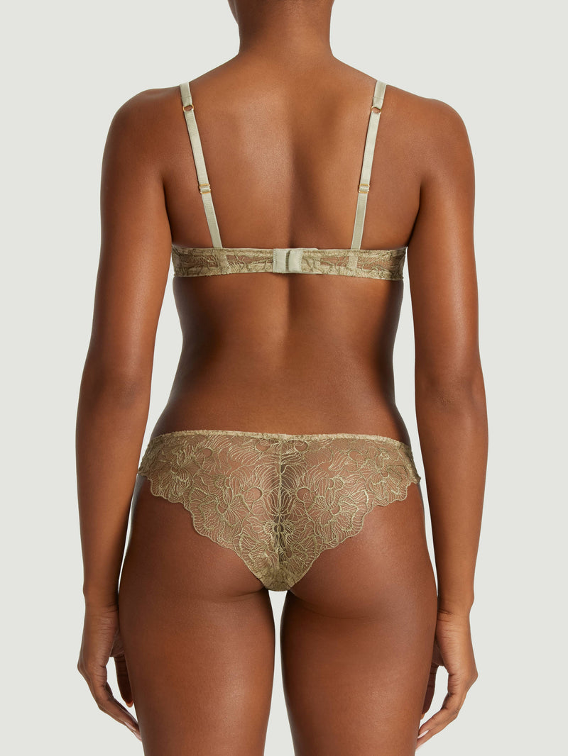 Coco de Mer Lila Brazilian Knicker