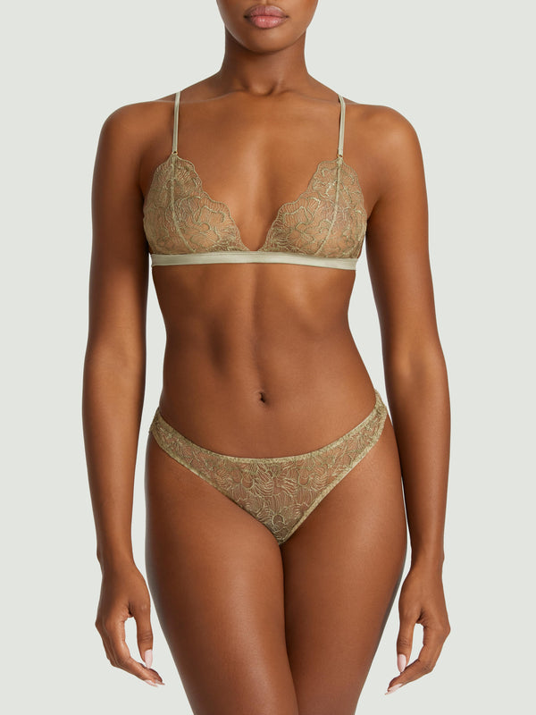 Coco de Mer Lila Triangle Bra