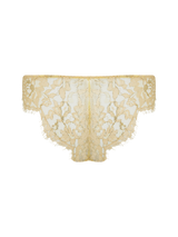 Coco de Mer Fiorella Brazilian Knicker in Gold