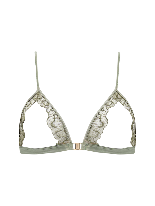 Coco de Mer Lila Open Triangle Bra