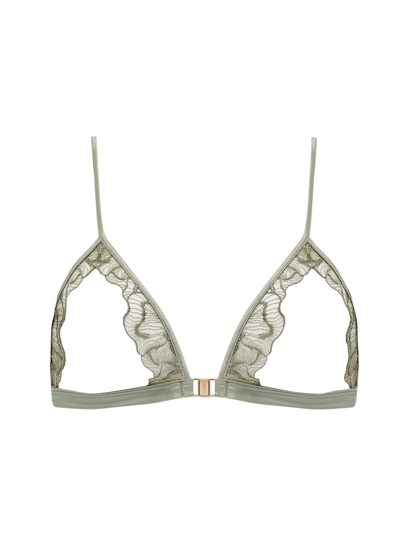 Coco de Mer Lila Open Triangle Bra