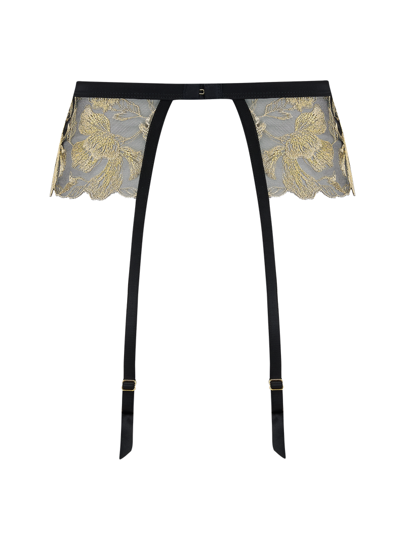 Coco de Mer Oriana Suspender Belt