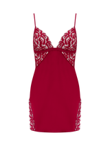 Coco de Mer Ravenna Slip in Ruby