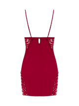 Coco de Mer Ravenna Slip in Ruby