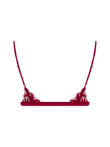 Coco de Mer Ravenna Triangle Bra in Ruby